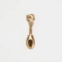 Ложка загребушка &laquo;Денежная&raquo;, для кошелька, 4.6&times;1.2 см, набор 5 шт.