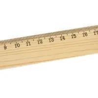 Линейка деревянная, 25 см