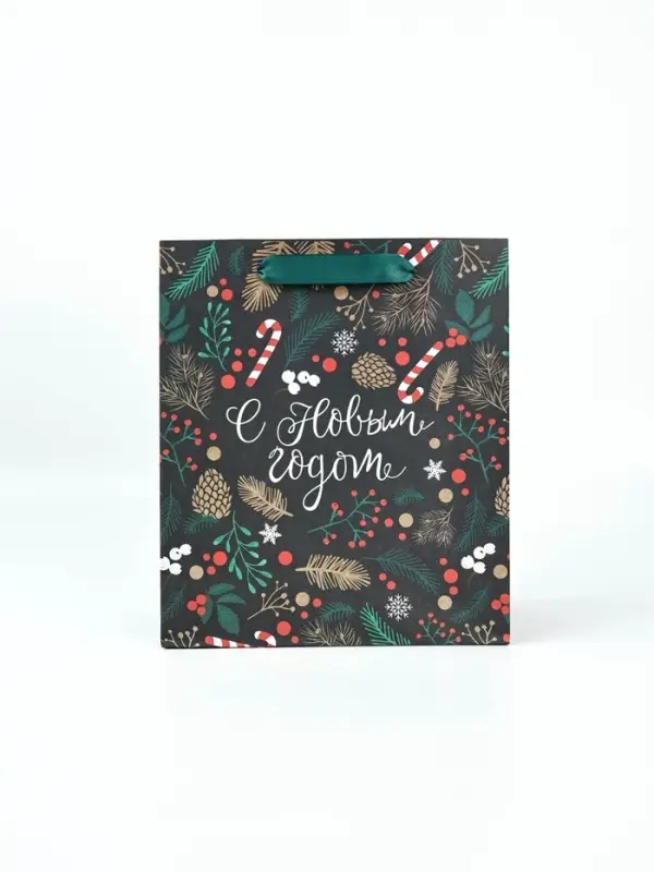 Набор новогодних пакетов &laquo;Еловый лес&raquo;