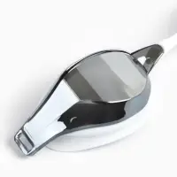 Очки для плавания ONLYTOP, белые, зеркальные