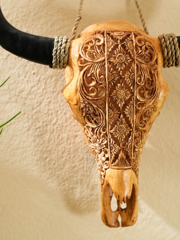 Сувенир интерьерный Сувенир интерьерный "Череп буйвола" полирезин, 15х16х7 см