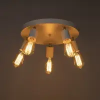 Спот &laquo;Скин&raquo; 5хЕ27 40 Вт белый 38&times;38&times;16 см