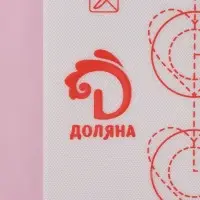 Коврик для выпечки армированный Доляна &laquo;Макарун&raquo;, силикон, 29.3&times;26 см, белый