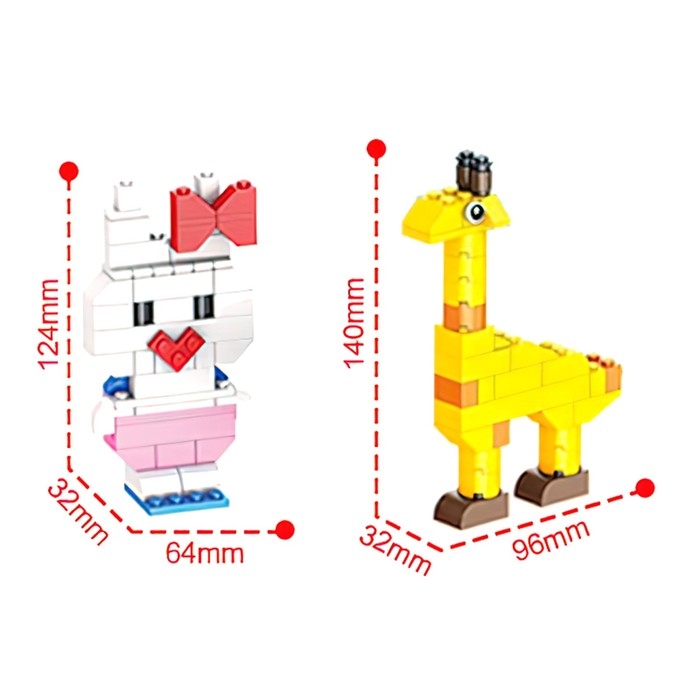 Конструктор «Чемоданчик творчества», 460 деталей Конструктор «Чемоданчик творчества», 460 деталей