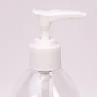 Бутылочка для хранения, с дозатором, 270 мл, белая, прозрачная