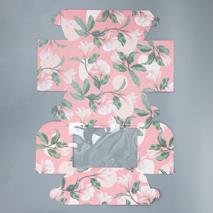 Коробка для капкейков, кондитерская упаковка двухсторонняя, 6 ячеек «Вдохновляй красотой», 25 х 17 х 10 см Коробка для капкейков, кондитерская упаковка двухсторонняя, 6 ячеек «Вдохновляй красотой», 25 х 17 х 10 см