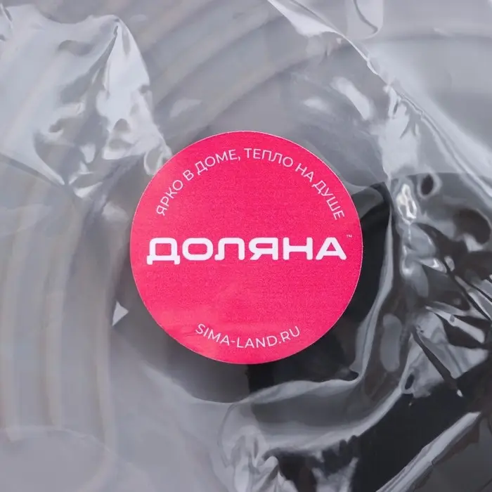 Крышка универсальная Доляна, силикон, d=22.5 см, серая