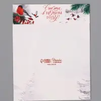 Коробка подарочная для 9 конфет &laquo;Снегири&raquo; 14.5&times;14.5&times;3.5 см