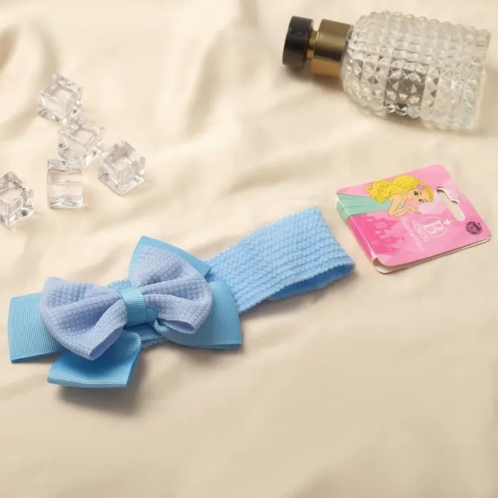 Повязка для волос Повязка для волос "Выбражулька" голубой, 16х3 см