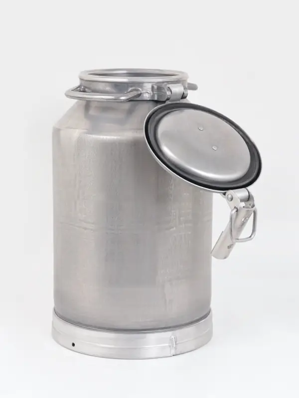 Бидон (фляга), 25 л, с крышкой, алюминий марки А5, толщина 2.4 мм