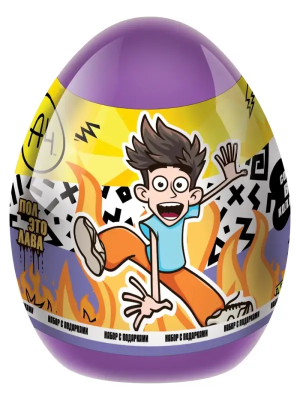 Набор для творчества Набор для творчества "Конфитрейд" "ВЛАД А4" набор в пластиковом яйце XXL 1/8