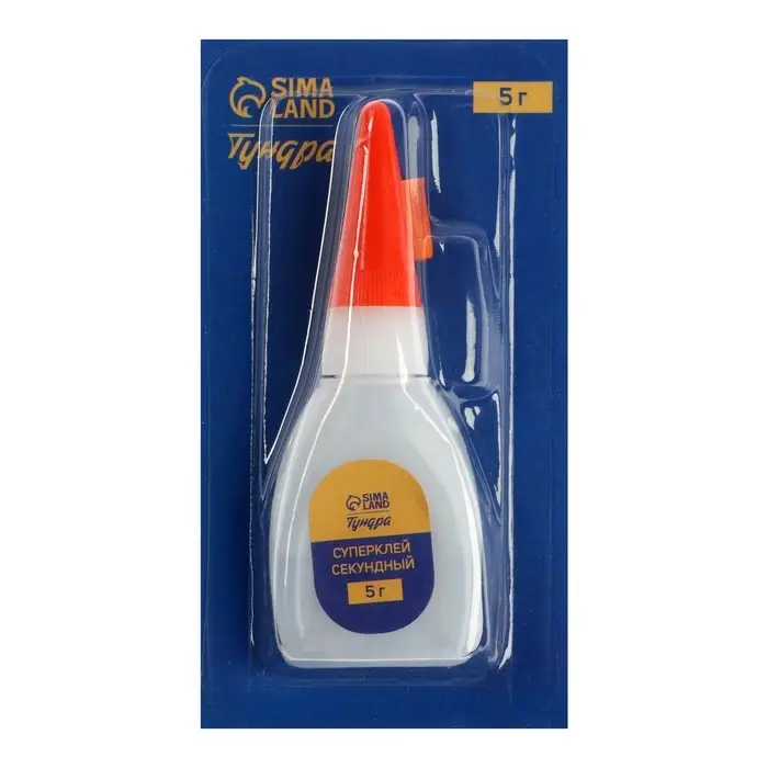 Суперклей ТУНДРА, секундный, 5 г Суперклей ТУНДРА, секундный, 5 г
