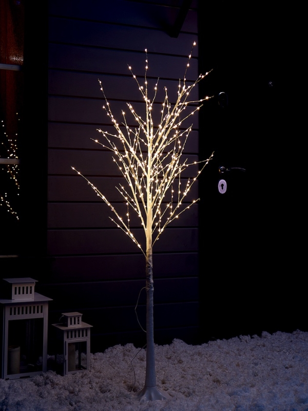 Светодиодное дерево «Яркие светлячки» 1.5 м, 300 LED, постоянное свечение, 220 В, свечение тёплое белое Светодиодное дерево «Яркие светлячки» 1.5 м, 300 LED, постоянное свечение, 220 В, свечение тёплое белое