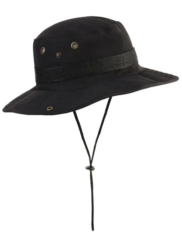 Панама тактическая Storm tactic, до 60 см, черная