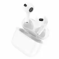 Наушники беспроводные Hoco EW43, TWS, вкладыши, Bluetooth 5.3, 40/300 мАч, белые