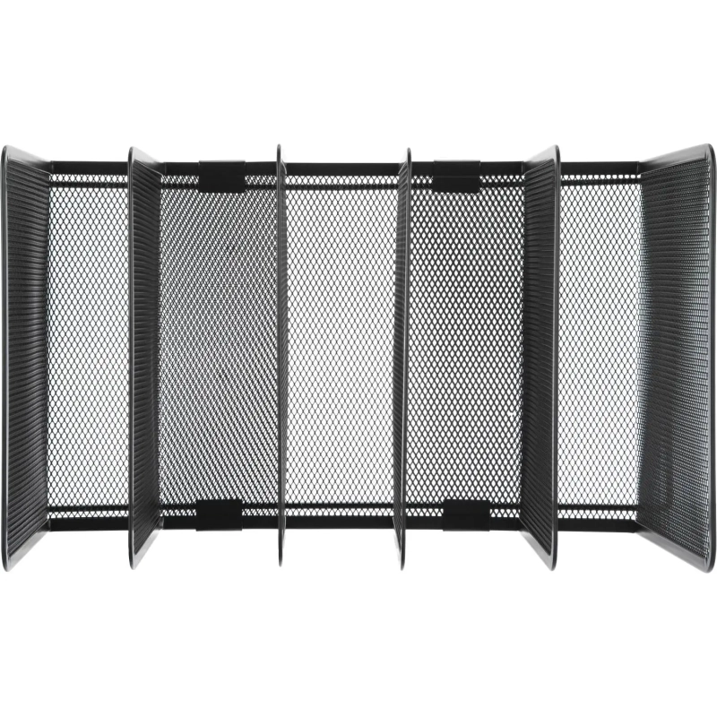 Лоток вертикальный сортер Attache 5 секций 370x205x195мм, черн