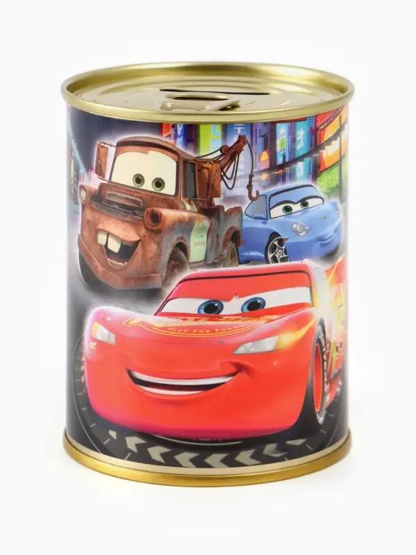 Копилка металлическая, 9.5 см×7.5 см×7.5 см «Машинка» Копилка металлическая, 9.5 см×7.5 см×7.5 см «Машинка»