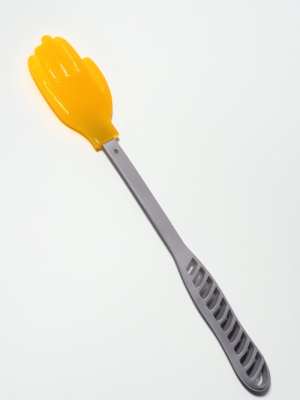 Массажёр пласт/силикон универс 32,5*6*1,5см сер/оранж ОТ Массажёр пласт/силикон универс 32,5*6*1,5см сер/оранж ОТ