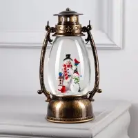 Светодиодная фигура &laquo;Два снеговика&raquo; 14&times;23.5&times;11 см, пластик, от батареек ААх3, USB, свечение тёплое белое