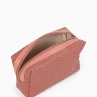 Косметичка дор Плетенка, 16*5*10, отдел на молнии, темно-розовый