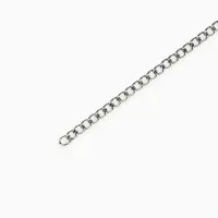 Цепочка железная без карабина на бобине, 0.3&times;0.3&times;0.1 см, L=10 м, цвет серебро