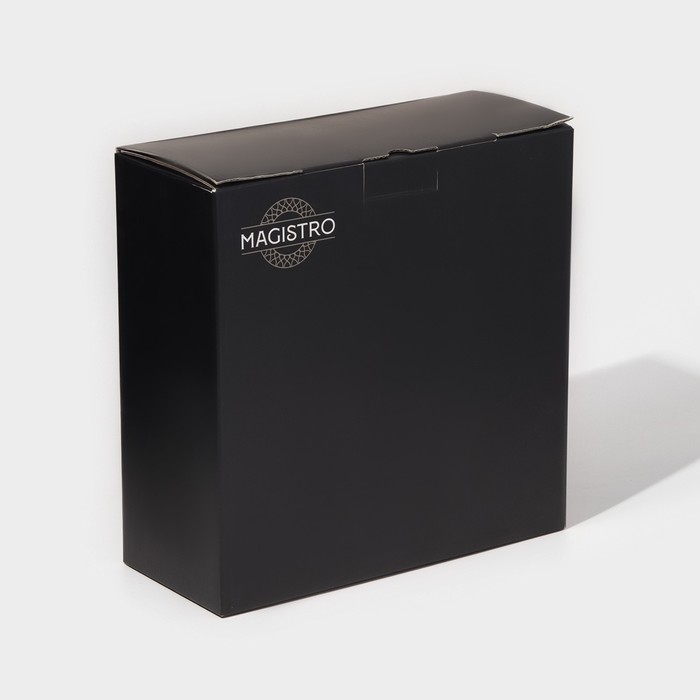 Набор стеклянных баночек для специй на подставке Magistro «Модерн», 16 шт Набор стеклянных баночек для специй на подставке Magistro «Модерн», 16 шт