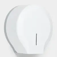 Диспенсер для туалетной бумаги SAVANNA, пластик, белый, втулка 4 см