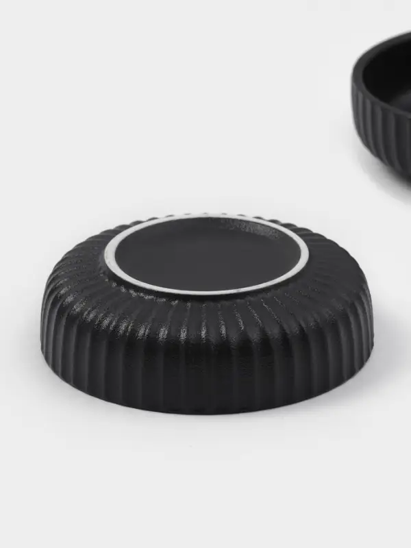 Набор соусников 2 шт Magisto Line 9*2.5 см цвет черный Набор соусников 2 шт Magisto Line 9*2.5 см цвет черный