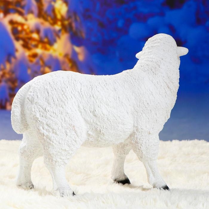 Садовая фигура из полистоуна «Овечка», 33 см Садовая фигура из полистоуна «Овечка», 33 см