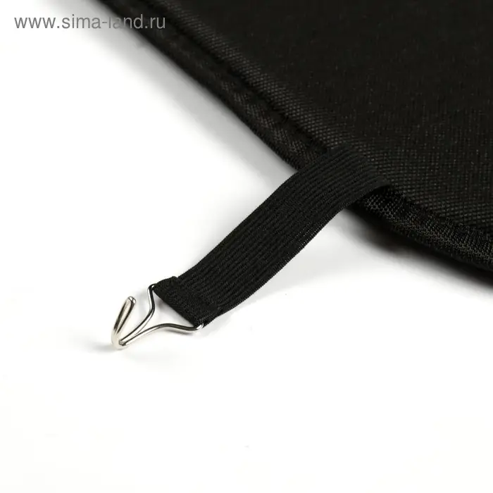 Накидка с подогревом TORSO, 12 В, регулятор, провод 120 см, иск. мех, черный