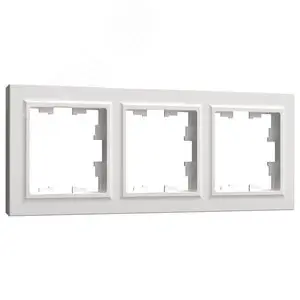BRITE Рамка 3 поста РУ-3-БрБ белый