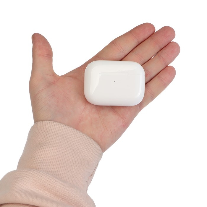 Наушники беспроводные Windigo Pro, TWS, Bluetooth 5.0, 40/500 мАч, сенсор, глянцевые, белые