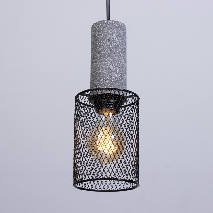 Светильник трековый Светильник трековый "Сатус" Е27 40Вт черный 10х10х26-126см