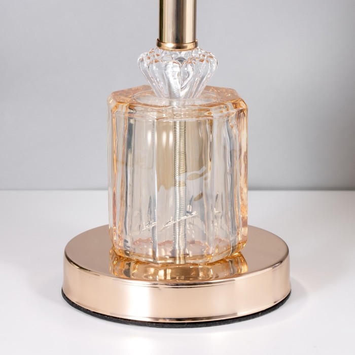 Настольная лампа Ландри 1x60Вт E27 золотой 24,5х24,5х39 см RISALUX Настольная лампа Ландри 1x60Вт E27 золотой 24,5х24,5х39 см RISALUX