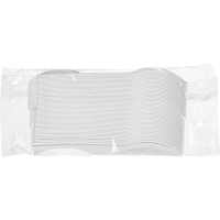 Вилка одноразовая 165мм, белая, КОМУС ПС 100шт/уп