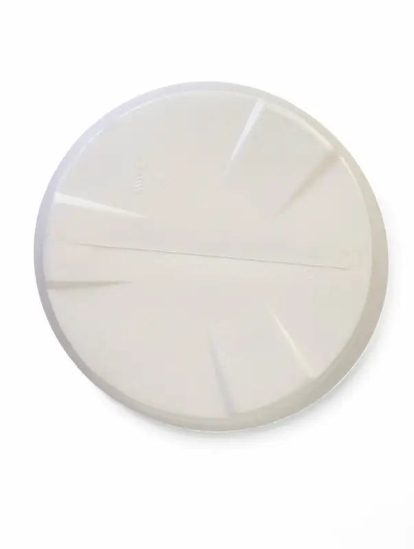 Кашпо для цветов &laquo;Дюна&raquo;, 50 л, d=45 см, h=45 см, пластиковое, белое