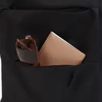 Рюкзак городской на молнии, с USB, 4 кармана, размер 30&times;12&times;43 см, чёрный