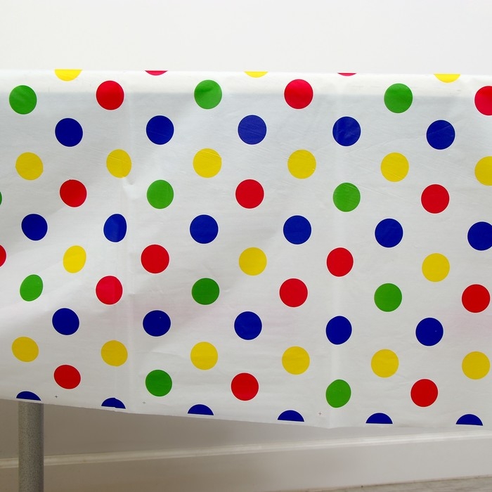 Скатерть &laquo;Конфетти&raquo;, 137х274 см.