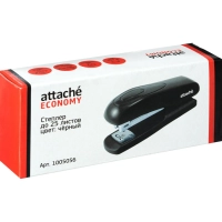 Степлер Attache до 25 листов,24/6, 26/6, пластиковый корпус, черный