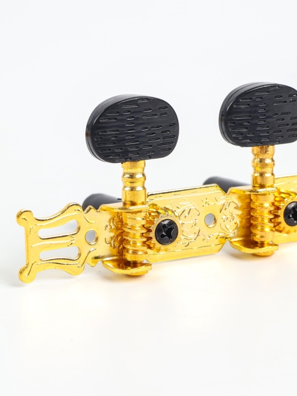 Комплект колковой механики Music Life черный с золотым Комплект колковой механики Music Life черный с золотым