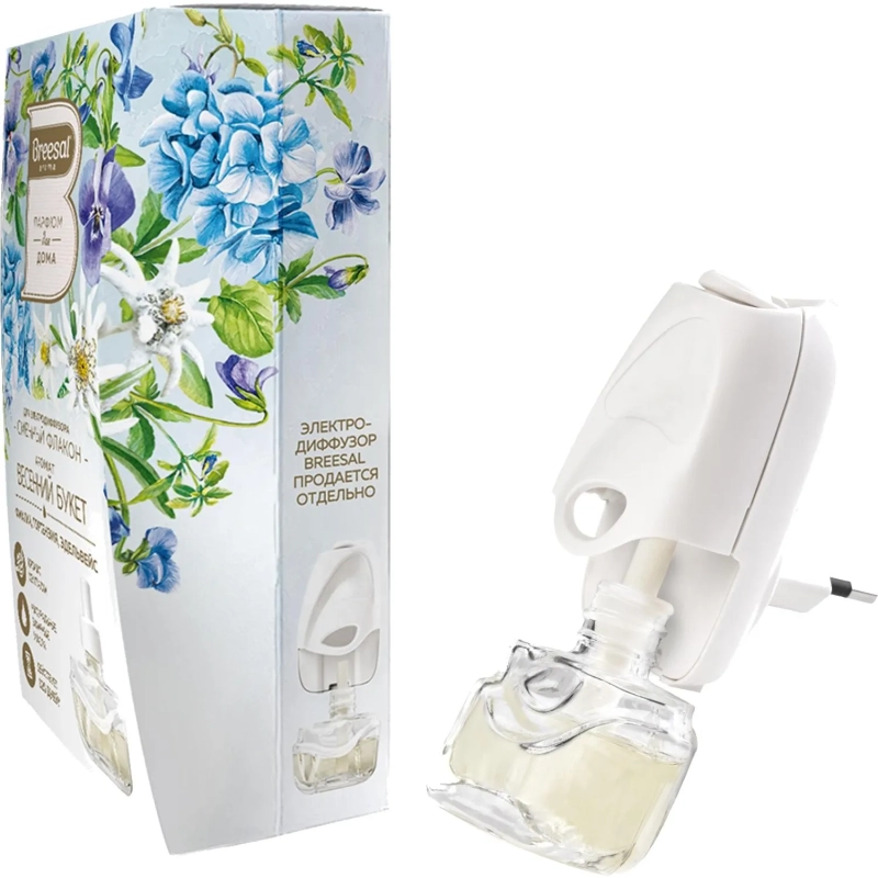 Наполнитель сменный флакон д/элек. дифф Breesal Весенний букет 20мл,ELDF005