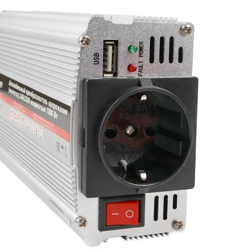 Автомобильный инвертор 24/220V AVS IN-1000W-24