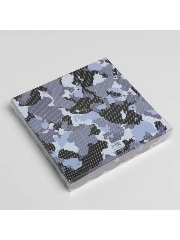 Коробка для печенья, кондитерская упаковка с пластиковой крышкой, &laquo;23 февраля&raquo;, 21&times;21&times;3 см