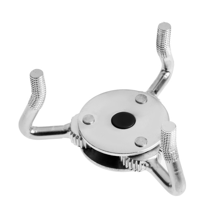 Съемник масляного фильтра ТУНДРА, круглые зажимы, тип  Съемник масляного фильтра ТУНДРА, круглые зажимы, тип "краб", под квадрат 1/2", 43 - 102 мм   928188