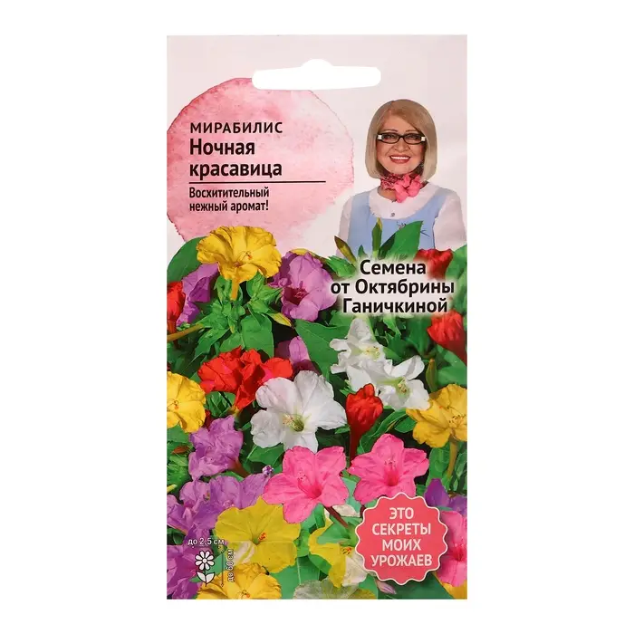 Семена цветов Мирабилис «Ночная красавица», 1 г, «Агросидстрейд» Семена цветов Мирабилис «Ночная красавица», 1 г, «Агросидстрейд»