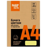 Бумага цветная Выбор есть (А4,80г,микс интенсив) пачка 100л