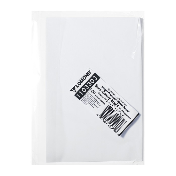 Фотобумага для струйной печати A6, 500 листов LOMOND, полуглянцевая блок 260 г/м² (1103303) Фотобумага для струйной печати A6, 500 листов LOMOND, полуглянцевая блок 260 г/м² (1103303)