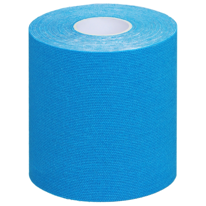 Кинезиотейп ONLYTOP, 7,5 см х 5 м, цвет голубой Кинезиотейп ONLYTOP, 7,5 см х 5 м, цвет голубой