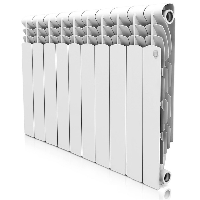 Радиатор алюминиевый Royal Thermo Revolution, 500 x 80 мм, 10 секций Радиатор алюминиевый Royal Thermo Revolution, 500 x 80 мм, 10 секций
