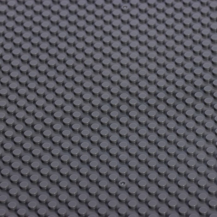 Пластина-перекрытие для конструктора, 25,5 × 25,5 см, цвет серый Пластина-перекрытие для конструктора, 25,5 × 25,5 см, цвет серый